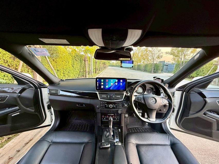 รหัสรถ AP4311 Mercedes-Benz #e200 #w212  ปี 2012 ชุดแต่ง AMG รอบคันจากโรงงาน สีขาว  14