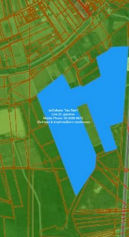 SALE ที่ดิน ขายที่ดินเปล่าแปลงใหญ่ (ถมแล้ว) บึงพระ จ.พิษณุโลก ติดถนนเลี่ยงเมืองพิษณุโลก 145-1-17.1 ไร่ ราคา 555 ล้านบาท 2