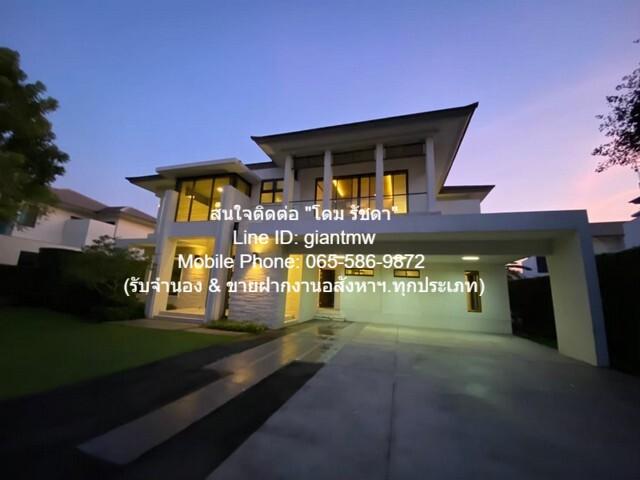 บ้าน ขายบ้านเดี่ยวหรู 2 ชั้น พร้อมอยู่ ม.ลดาวัลย์ รัตนาธิเบศร์ 208 ตร.ว. 4 น 4 น้ำ 6 จอดรถ, ราคา 49 ล้านบาท 8 ตารางวา 2  3