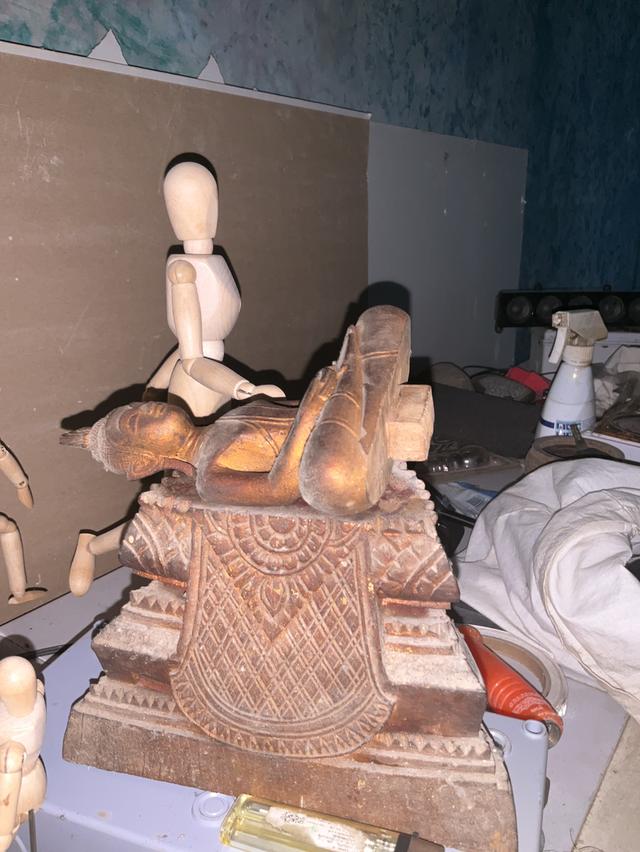 พระไม้แกะรัตนโกสินทร์ รูปที่ 3