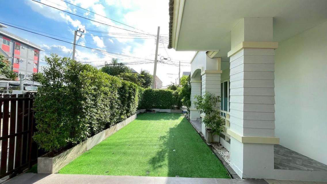 ให้เช่า และ ขายบ้าน บ้านสวนราชา (รามอินทรา)ส่วนตัวใกล้รถไฟฟ้า   บรรยากาศดี 3