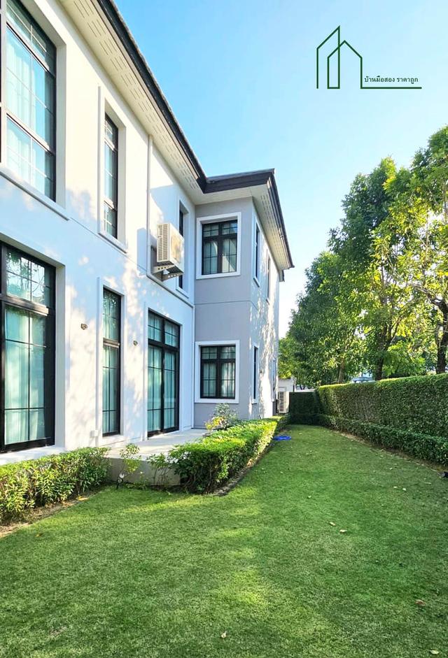 บ้านเดี่ยวหลังใหญ่ The Palazzo ปิ่นเกล้า-บรมฯ ทางคู่ขนาน ถ.บรมราชชนนี หลังมุม 13