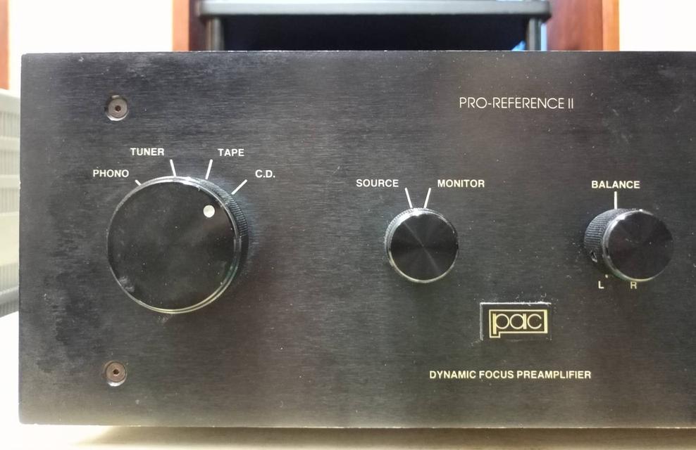 ขายปรีแอมป์หลอดไฮเอ็นด์ pac DYNAMIC FOCUS PREAMPLIFIER
