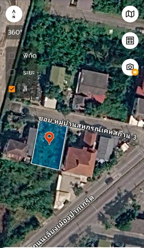 ขายที่ดินทำเลดี 96 ตารางวา ติดถนนคอนกรีตสาธารณะ ๑ ชอยเลี่ยงเมืองปากเกร็ด 14 อ.ปากเกร็ด จ.นนทบุรี 9