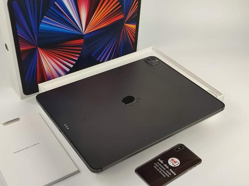 รูป ขาย/แลก iPad Pro 2021 (Gen5) 12.9นิ้ว 128GB Cellular สี Space Gray ศูนย์ไทย ประกันศูนย์ สวยมาก เพียง 35,900 บาท  6