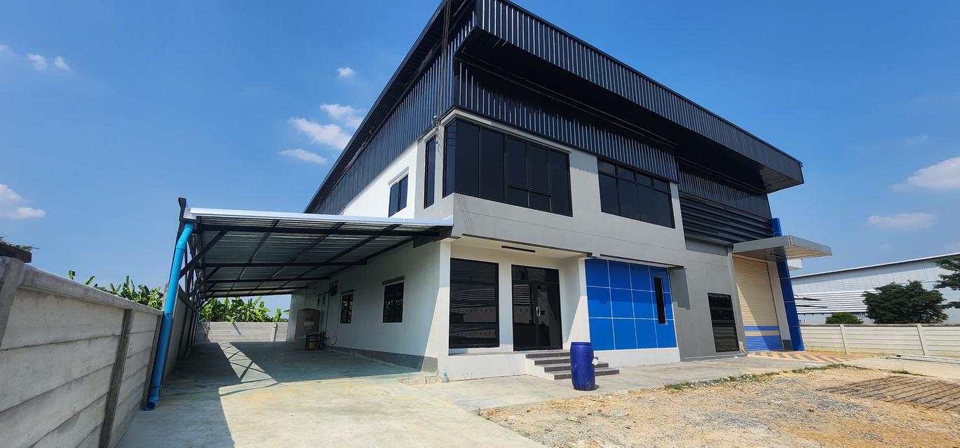 ขาย ให้เช่า ที่ดิน โกดังพร้อมออฟฟิศ Park Factory 1 - 4 @คลองโยง-นราภิรมย์ 2
