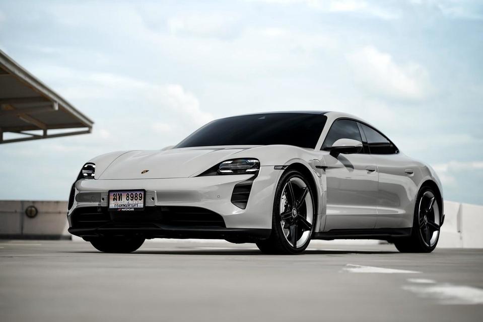 รถไฟฟ้า 100% ราคาหั่นครึ่งจากป้ายแดง Porsche Taycan ปี 2023 รถศูนย์ 𝗔 𝗠𝗼𝘁𝗼𝗿 𝗚𝗿𝗼𝘂𝗽 รถมือเดียว ไมล์น้อย พร้อมใช้งาน