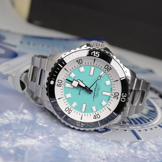 Breitling New Superocean Automatic Turquoise 44mm 2
