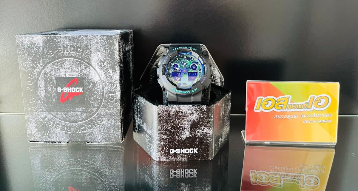 รูป นาฬิกา Casio G-SHOCK รุ่น GA-100BL-1A