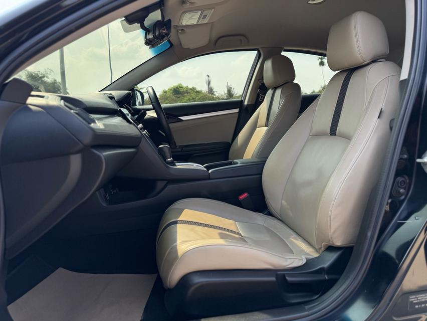 Honda Civic FC 1.8 EL CVT(Mnc) 2019 สีดำ ออโต้ รูปที่ 10