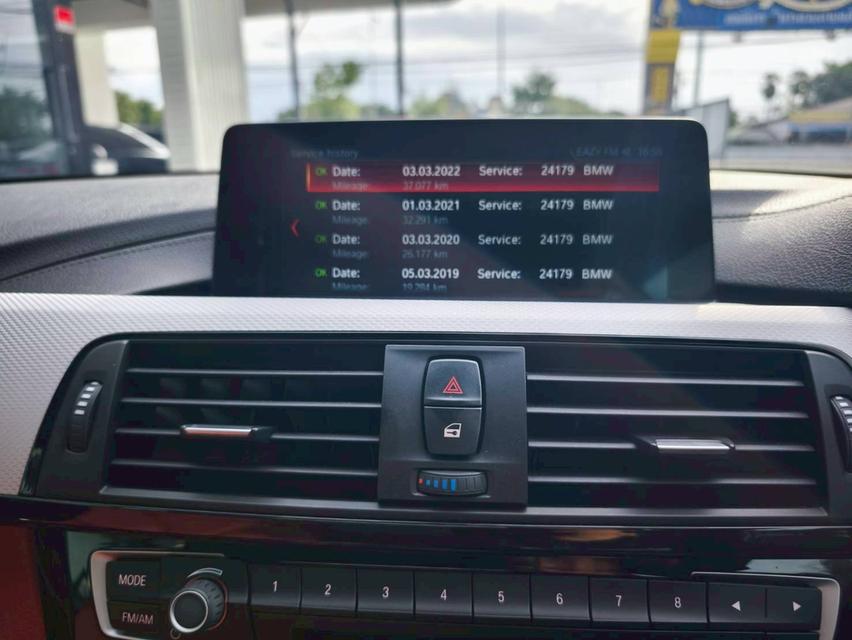 รหัสรถ KPV53 2018 BMW 430i 2.0 Convertible M-Sport สีดำ ภายในแดง 11