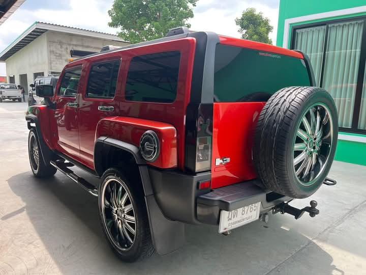 Hummer H3 สีแดงสวยมาก 4