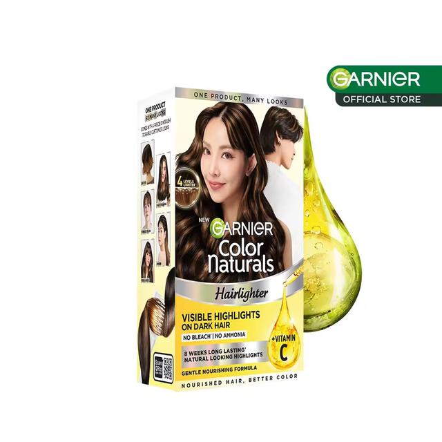 การ์นิเย่ คัลเลอร์ แนทเชอรัลส์  GARNIER HAIRLIGHTER (สีผม, ย้อมผม, ยาย้อมผม, สีย้อมผม Garnier Hair Color)