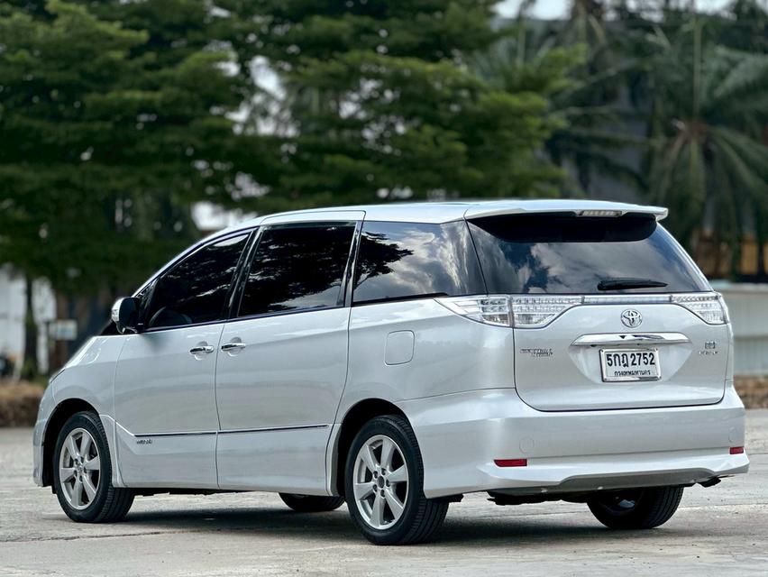 รหัสรถ PAT2752 Toyota Estima 2.4 Hybrid E-Four ปี 2009 สีเงิน