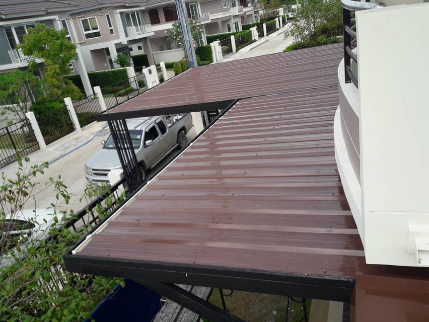 รับเหมา ต่อเติม โครงหลังคา กันสาด ห้องครัว เทพื้นปูกระเบื้อง Line dddesign23 รูปที่ 20