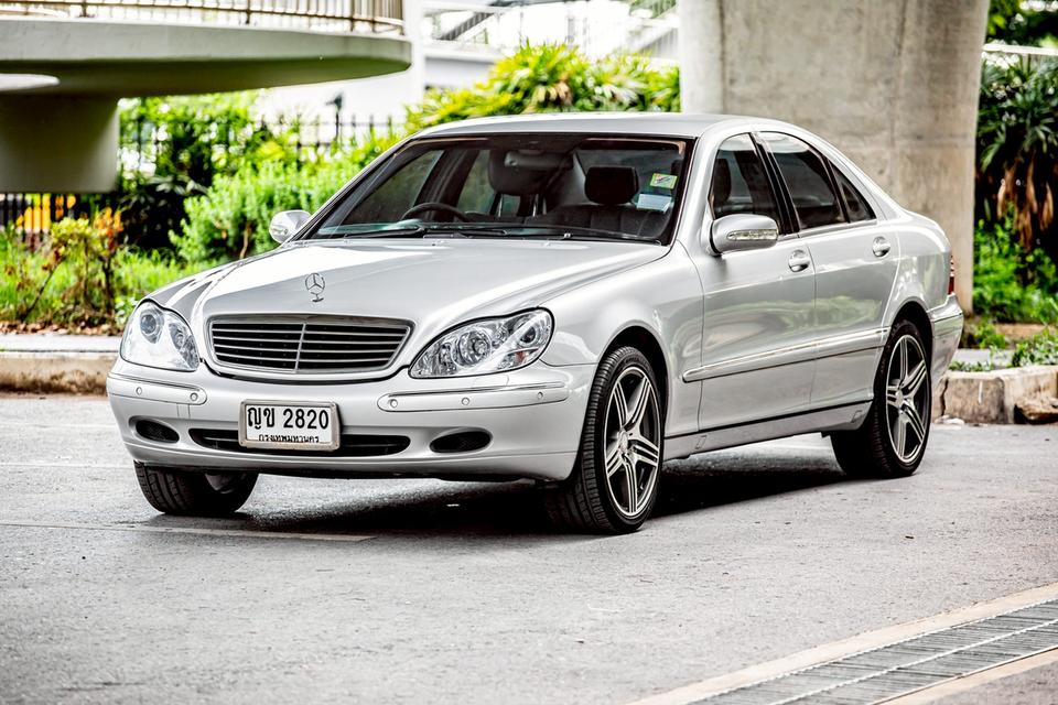 Benz S280 ปี 2001 สีเทา สวยสภาพดี
