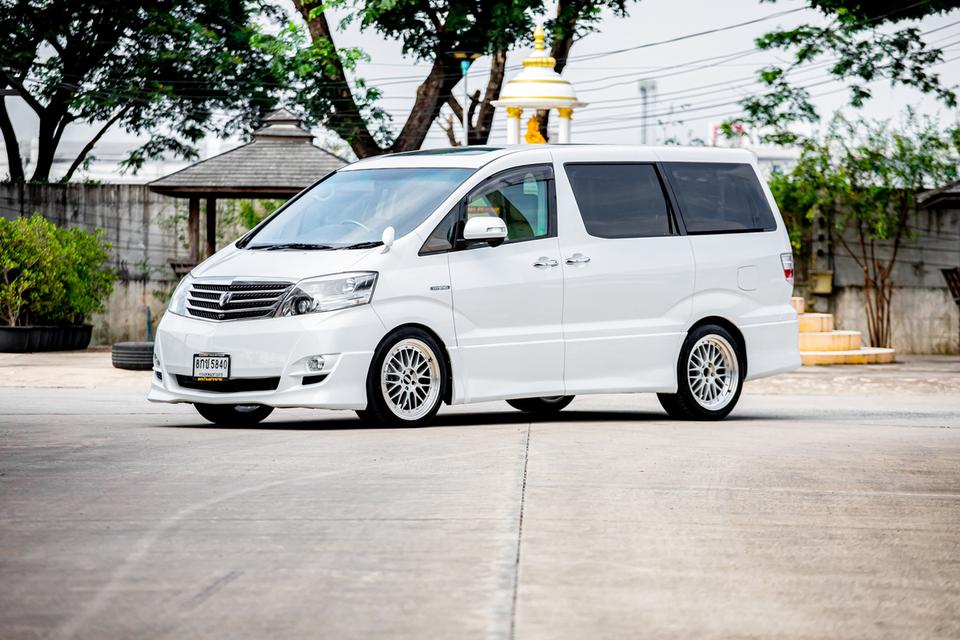 #TOYOTA #ALPHARD 2.4 HYBRID ปี 2007 สีขาวรถครอบครัว 7 ที่นั่ง สวยหรู นั่งสบาย พร้อมใช้งาน✅ รถบ้าน
