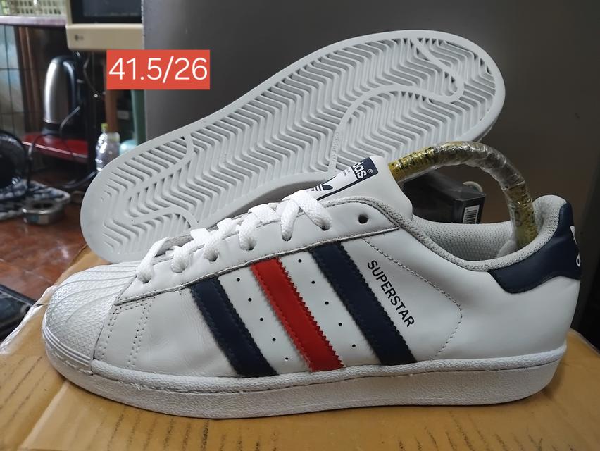 ADIDAS SUPERSTAR EUR 41.5/26āļŠāļ§āļĒāđāļĄāđāļāđāļāļĄ390āļŠāđāļāļāļĢāļĩ
