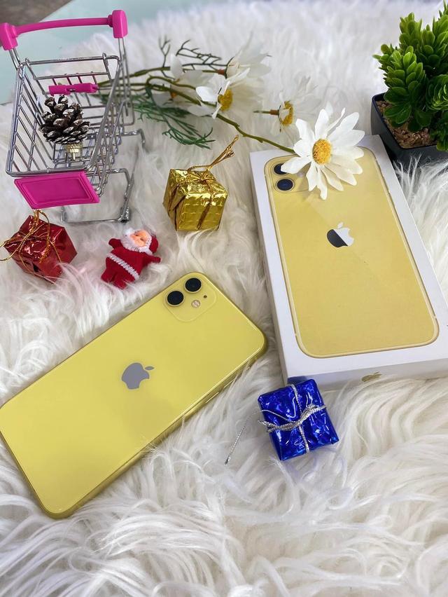 ไอโฟน11สีเหลืองสวยมากก