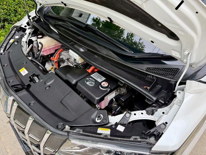 รหัสรถ AP345 TOYOTA Alphard 2.5 Hybrid SRC Package AT สีขาว ปี 2020 เลข 20