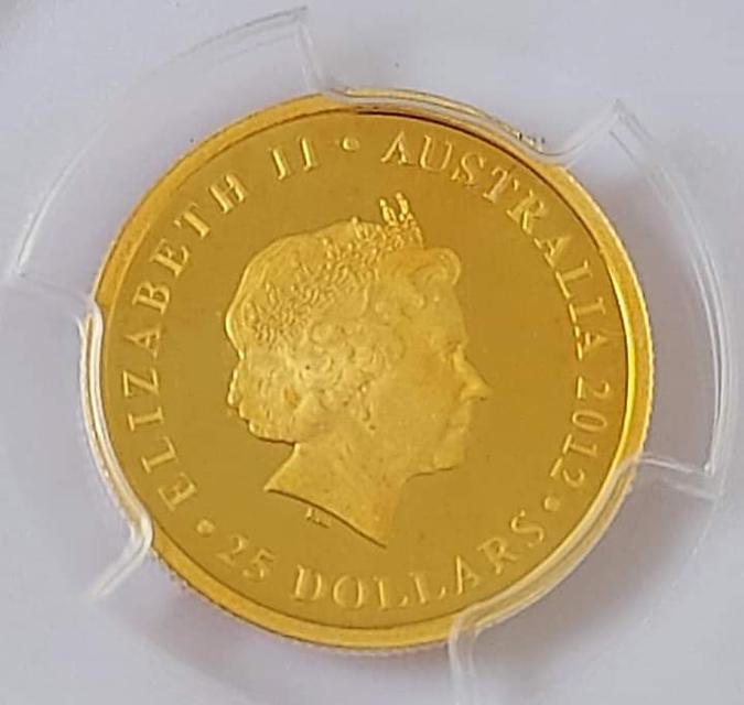 เหรียญทองคำขัดเงาที่ระลึก 25 ดอลลาร์ ประเทศออสเตรเลีย 1