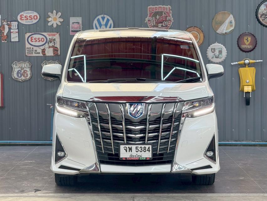 TOYOTA ALPHARD 2.5 HYBRID E-FOUR ปี2018 รถบ้านแท้ รถใช้น้อยมา วิ่งแค่ 80,000 กม.