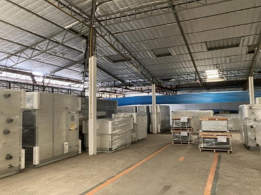 โกดัง/โรงงาน ติดถนนบางนา-ตราด กม.42 บางวัว บางปะกง ฉะเชิงเทรา ทำเลในเขต EEC ใกล้นิคม สนามบิน ท่าเรือ 8