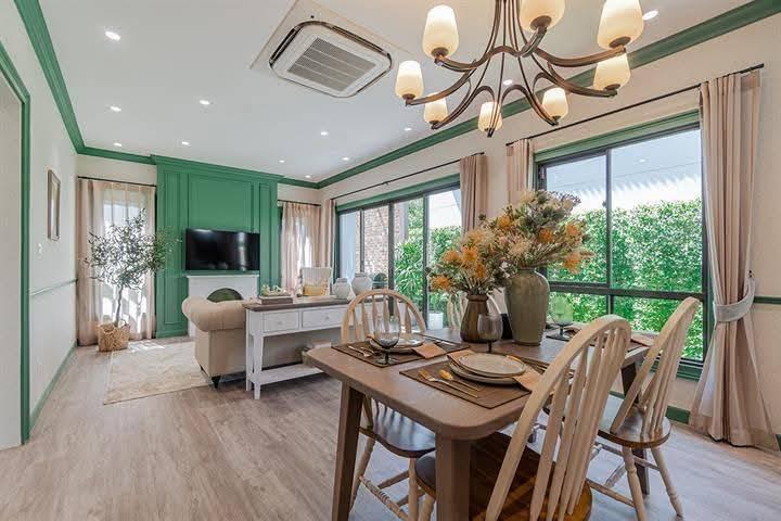 ขาย/ ให้เช่า บ้านเดี่ยว2 ชั้นตกแต่งหรู  สราญสิริ พระราม 2 5