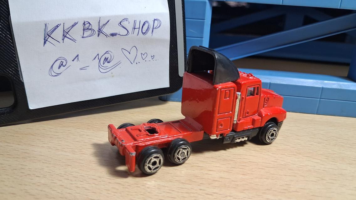 รถโมเดล รถเหล็ก หัวรถลากวินเทจ Kenworth T600 งานตู้ญี่ปุ่นมือสอง  สไตล์รถบรรทุกอเมริกัน ตัวถังเหล็ก (Die-cast) รูปที่ 3
