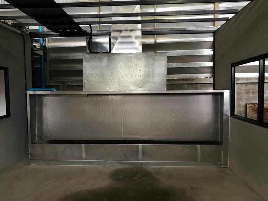 รับออกแบบ ติดตั้ง ขายห้องพ่นสีม่านน้ำ ห้องพ่นสีรถบรรทุก บูธพ่นสีฟิลเตอร์ บู๊ทพ่นสีขนาดเล็ก ห้องพ่นสีเฟอร์นิเจอร์ ห้องอบสีรถยนต์ งานเซ็นแบบห้องพ่นสี