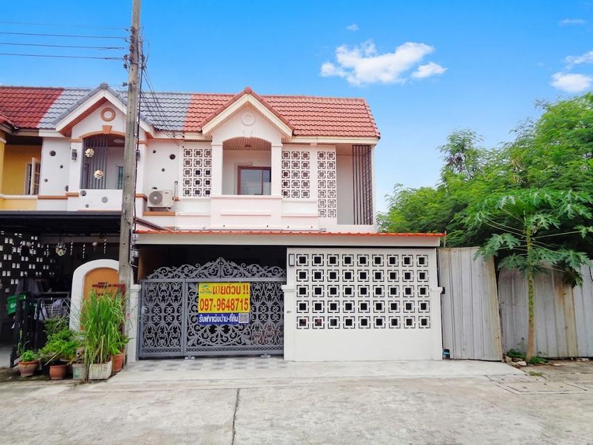 🚩 ทาวน์เฮ้าส์หลังริม สุขาภิบาล 5 ซอย 45 สายไหม หลังใหญ่ รีโนเวทใหม่ทั้งหลัง 1