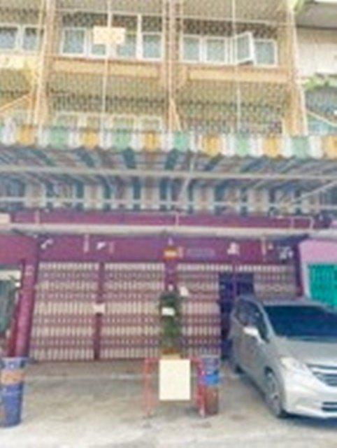 MRT ไฟฉาย ใกล้ รพ.ศิริราช ร้านอาหาร กาแฟ ให้เช่าอาคาร 2คูหา 6.5ชั 6
