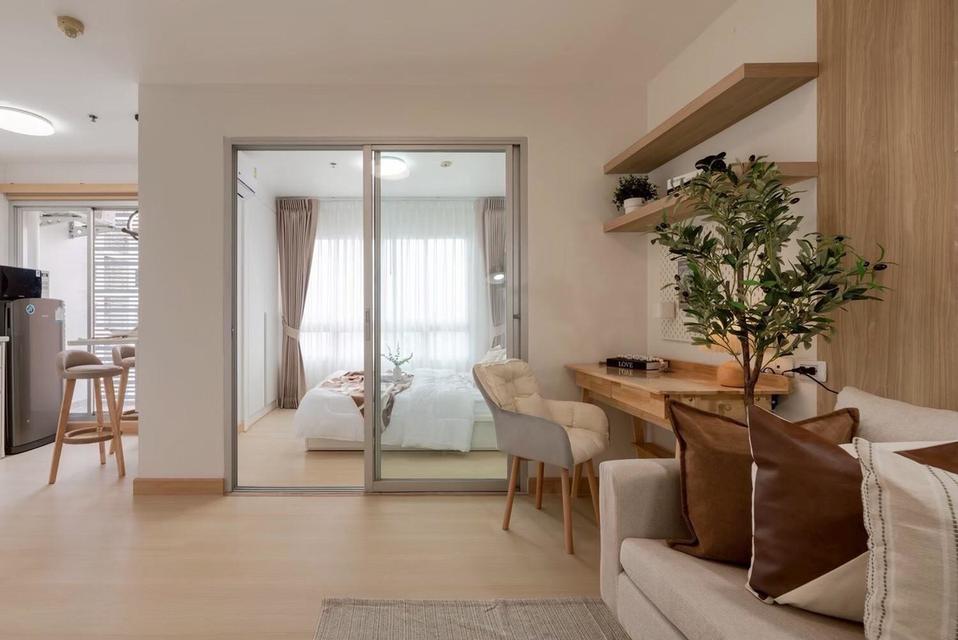 ขาย คอนโด ปิ่นเกล้า The Trust Residence แต่งสวยเฟอร์ทั้งห้อง ชั้น19 1ห้องนอน 1รับแขก เพียง 1.89 ล้านบาท ฟรีโอน! 6