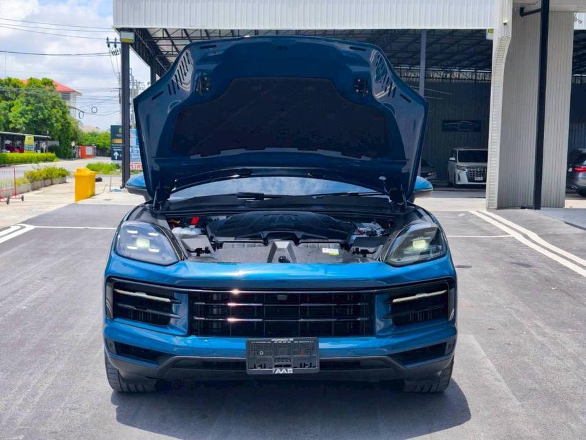 รหัสรถ KPV53 2025 PORSCHE CAYENNE 3.0 HYBRID COUPE สีใหม่ Moonlight Blue