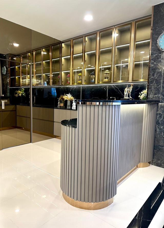 U1425 ให้เช่าบ้านเดี่ยว2ชั้น บ้านหรู โครงการ The City ปิ่นเกล้า-บรมฯ2 บ้านพร้อมเฟอร์ครบ ทำเลดีเดินทางสะดวก ติดถนนใหญ่ และตลาด 14
