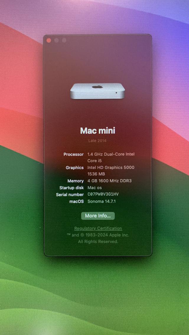 ขาย Mac mini 2014 ครบชุด 2