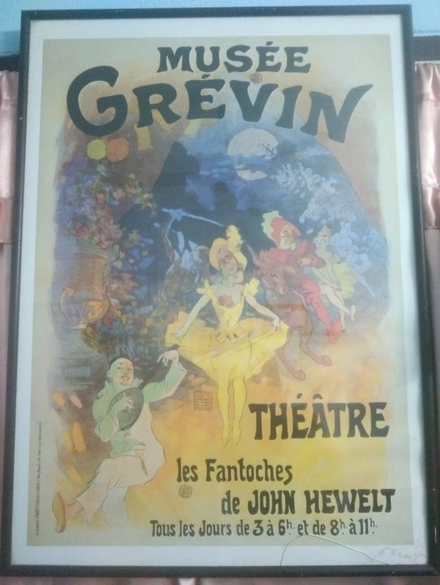 โปสเตอร์วินเทจ MUSEE GREVIN