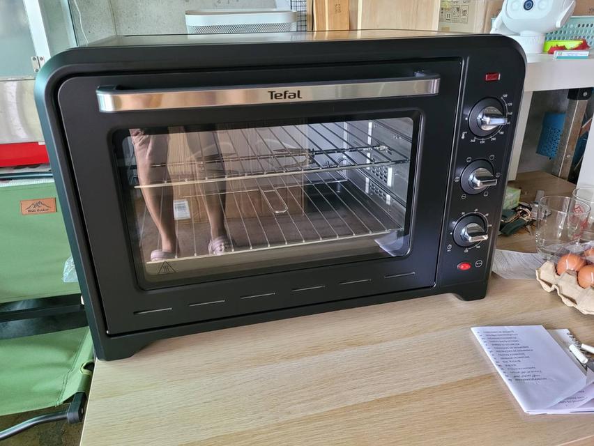 TEFAL OPTIMO เตาอบไฟฟ้า ขนาดใหญ่ 60 ลิตร สีดำ รุ่น OF4958TH