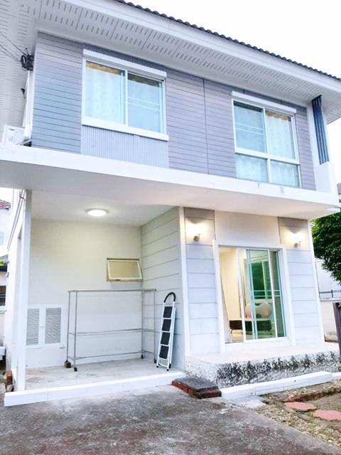 BigC บ้านเดี่ยว 2 ชั้น สนามบินสุวรรณภูมิ8.5กม. ร่มเกล้า2-10 โลตัส สุขาภิบาล 3 2.1กม. 50ตารางวา 3นอน