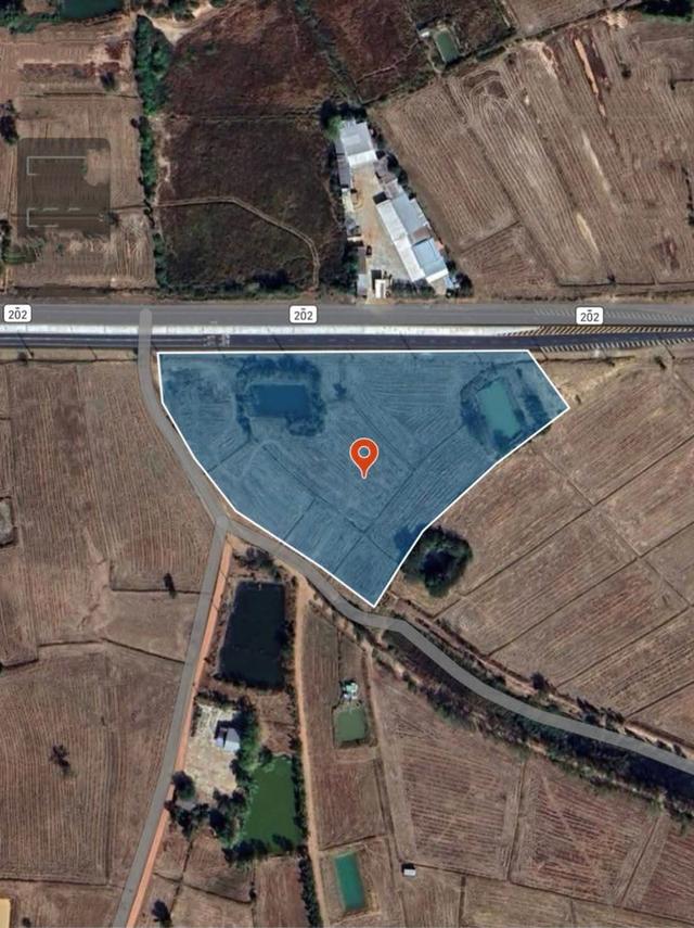 ขายที่ดินติดถนนทร202อำเภอสีดาจังหวัดนครราชสีมา ขนาดที่ดิน 12-​3 -​82 ไร่ หน้ากว้างติดถนน ทร.202- นิเวศรัตน์  218 เมตร ติดถนนสาธารณะ 2 ด้าน 1