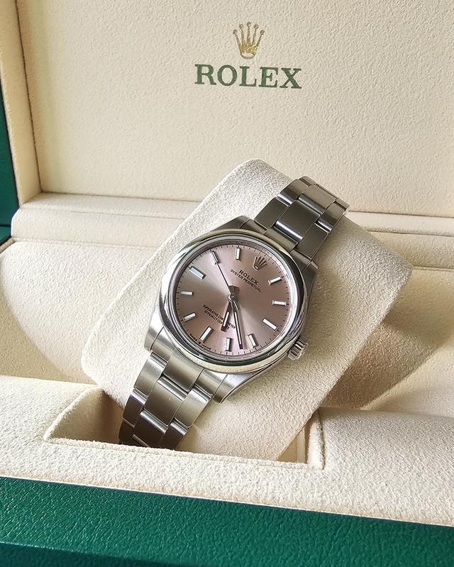 Rolex Oyster Perpetual 31 mm Pink Dial