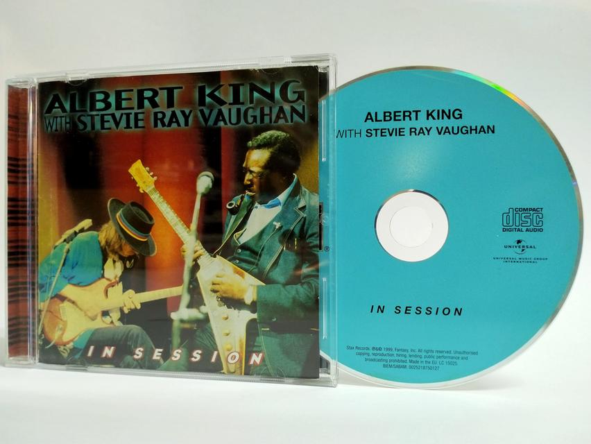 ซีดีเพลง Albert King With Stevie Ray Vaughan ชุด In Session Cd Audio 1