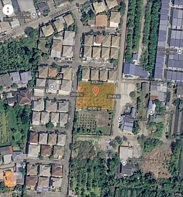 ขายด่วนที่ดิน 302 ตรว ติดถนนคอนกรีตสาธารณะ ม.แสนสุขปาร์ค บางบอน 3 ซอย 8 บางบอน กทม. 3
