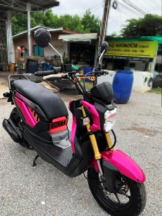 Honda Zoomer X ปี 58 เอกสารครบพร้อมโอน เครื่องเดิมไม่หอนไม่ควัน สภาพนางฟ้า