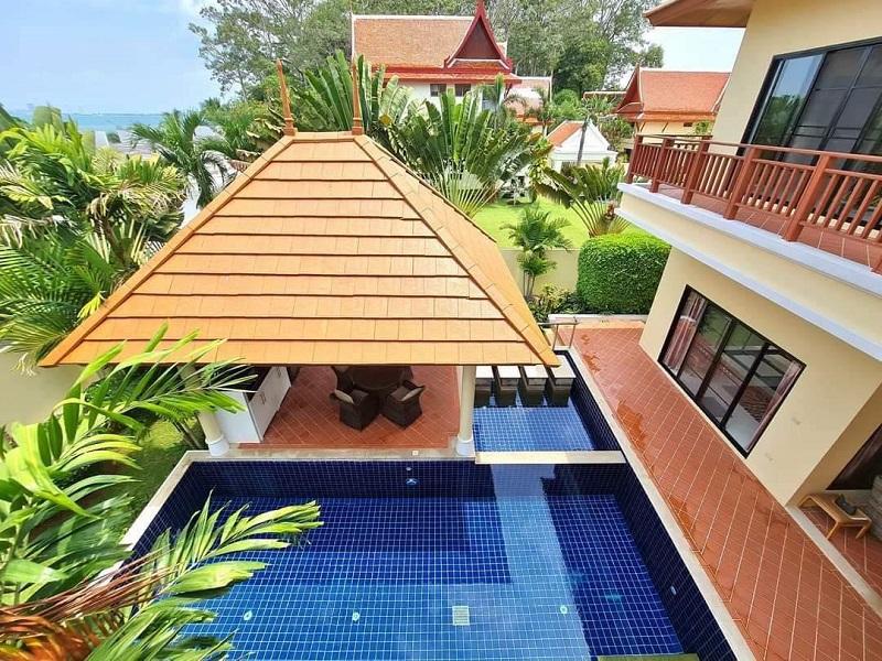 ขายบ้านเดี่ยวหลังใหญ่ 135 ตรว โครงการบ้านทะเลสวรรค์ มีสระว่ายน้ำ ติดทะเลบางเสร่ สัตหีบ ชลบุรี. 2