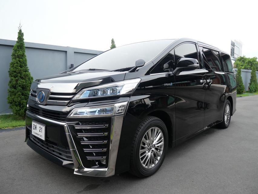TOYOTA VELLFIRE ZRG HYBRID 2019 สีดำ