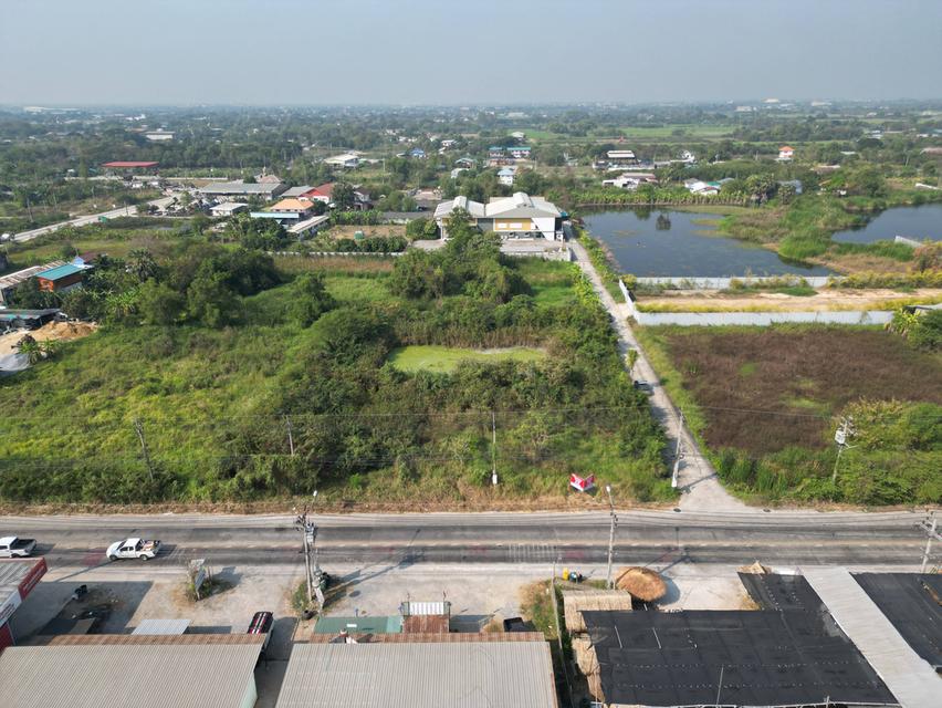 ที่ดินนนทบุรี ไทรน้อย 2 ไร่ ติดถนนใหญ่ สอบถามโทร 099-545-9556 3