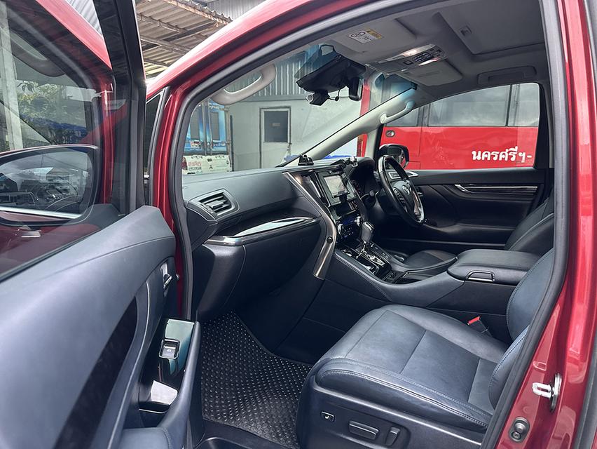 2019 Toyota Alphard 2.5SC สีแดงพิเศษ ขับไปแล้ว 10x,xxx กิโลเมตร 6