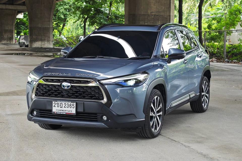 2021 Toyota Corolla CROSS 1.8 HYBRID PREMIUM SAFETY AT รถสวย มือเดียว ป้ายแดง ไมล์น้อย