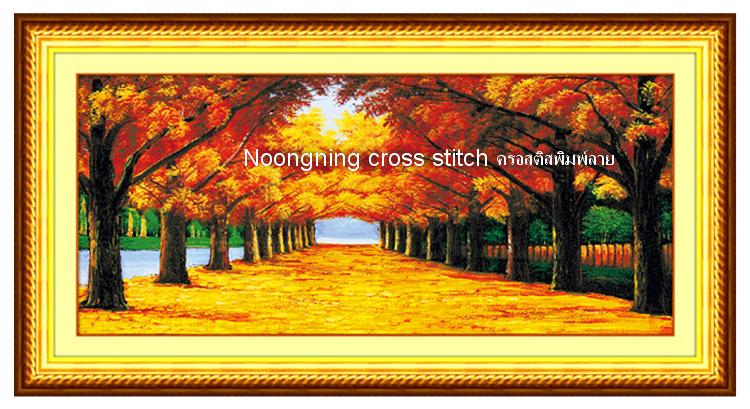 ร้าน Noongning Cross stitch ครอสติสพิมพ์ลาย จำหน่ายอุปกรณ์ครอสติส ภาพติดเพชร1527 2